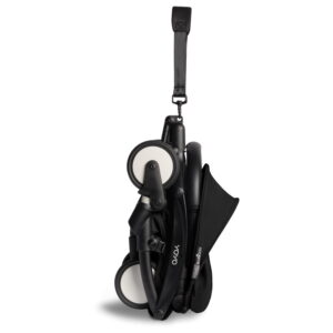 babyzen yoyo2 6 maanden buggy zwart compact ingeklapt met