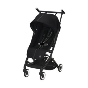 Cybex Libelle reisbuggy huren moon black vooraanzicht driekwart