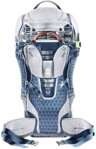 deuter kid comfort active blauw vooraanzicht