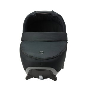 Reiswieg auto huren Maxicosi Jade zwart vooraanzicht