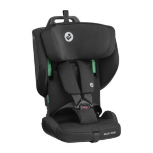 Maxi Cosi Nomad I Size inklapbare autostoel authentic black driekwart aanzicht