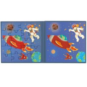magnetisch puzzelboek voor op reis