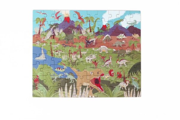 Scratch Europe educatief puzzelboek met dino thema