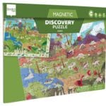 Scratch Europe -magnetische puzzel & zoekboek  2in1 dino - 80st - 4+