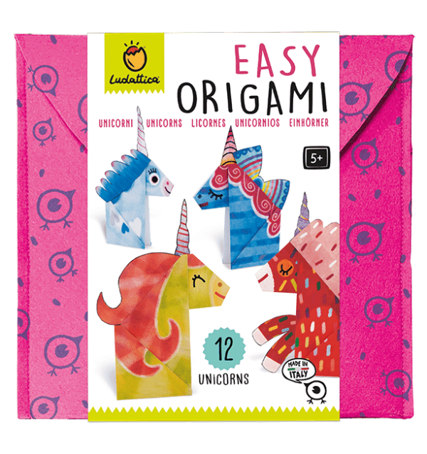 Easy Origami Eenhoorns: Compact en creatief speelgoed voor kinderen op vakantie