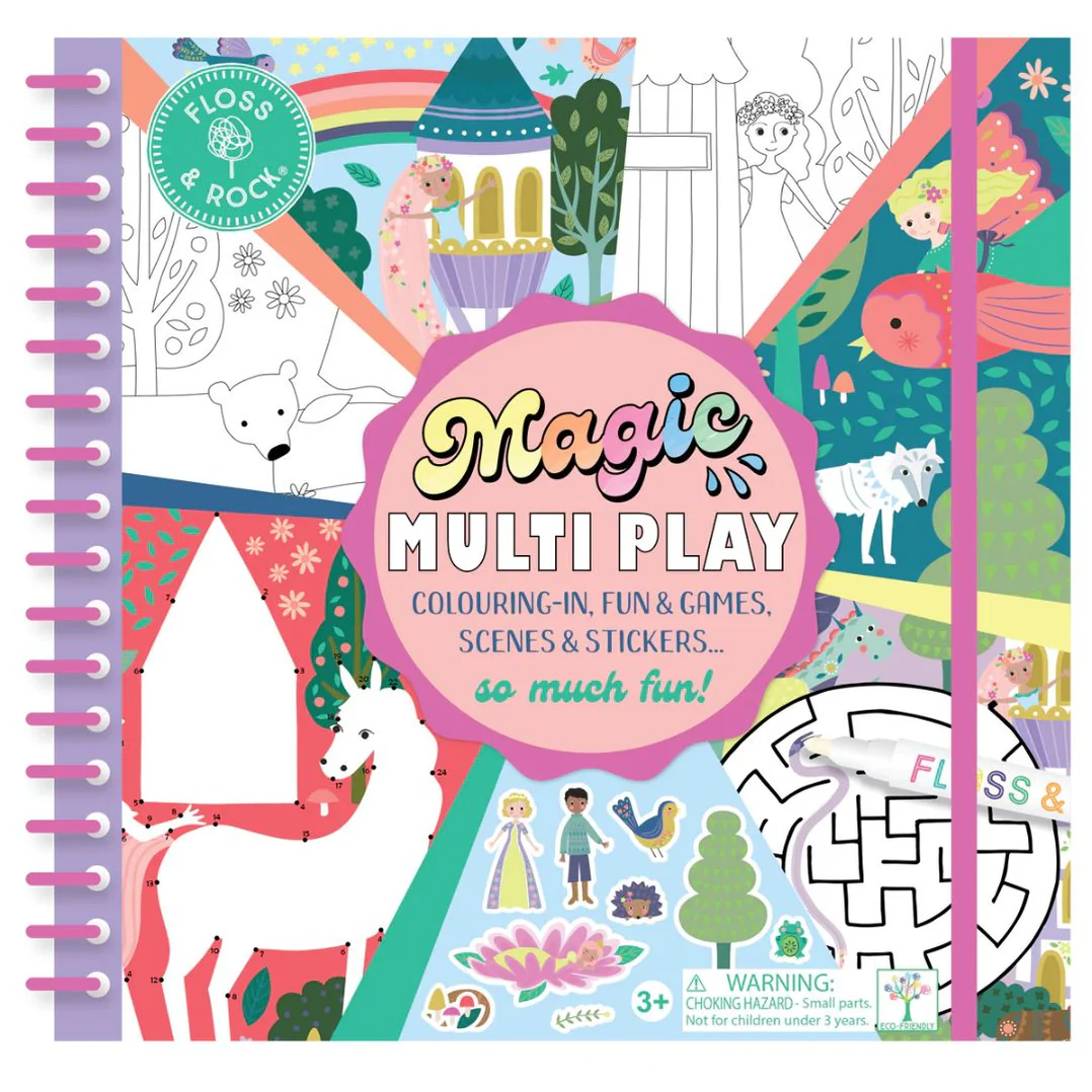 Magic Multi Play herbruikbaar activiteitenboek voor onderweg
