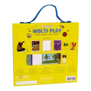 Reisspeelgoed voor onderweg: de Adventure Magnetic Multi Play met 4 activiteiten