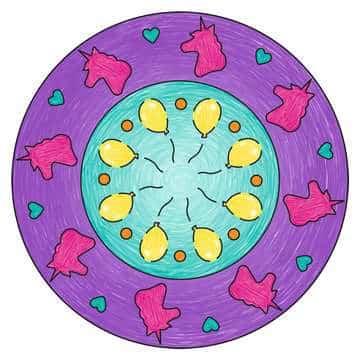 Compacte Mandala-Designer Mini set – Perfect voor creatieve activiteiten op reis