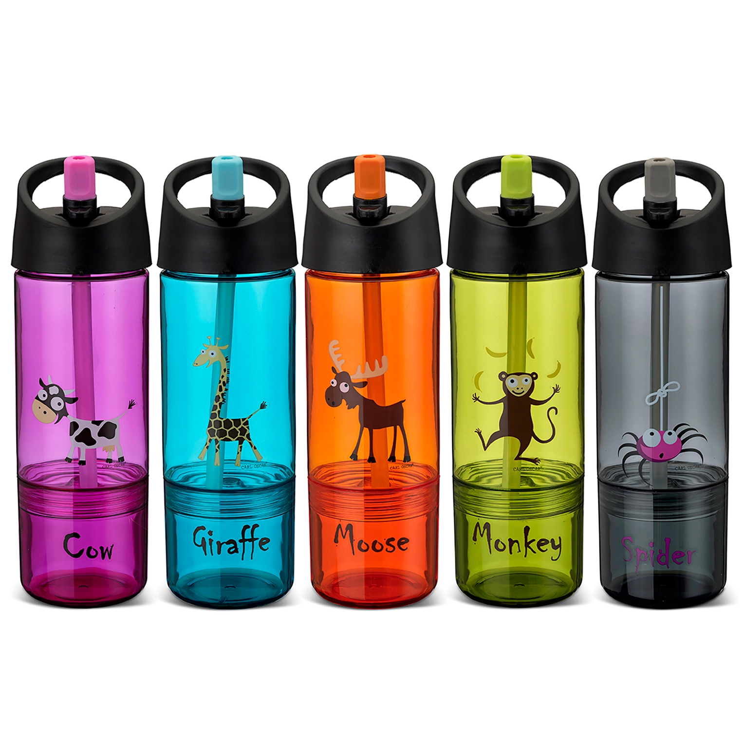 Carl Oscarr Herbruikbare waterfles kinderen - geschikt voor school en reizen