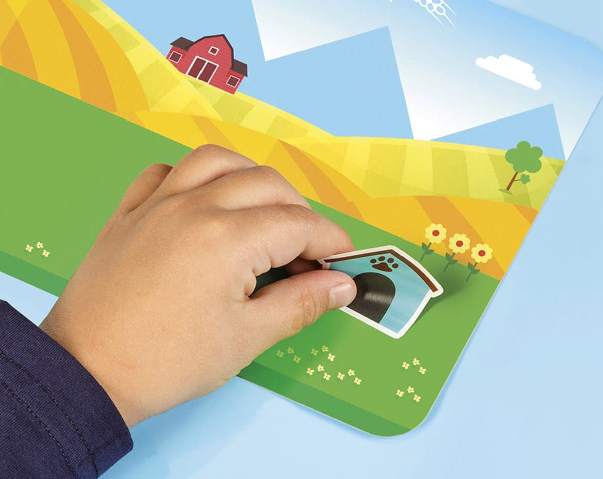 Raamstickers voor kinderen op reis en vakantie
