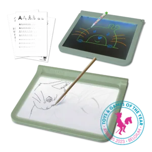 KIDYDRAW-PRO mobiele en lichtgevende tablet. Speelgoed van het jaar 2023
