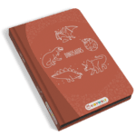 Kidywolf - mini tekentablet kidydraw dinosaurussen