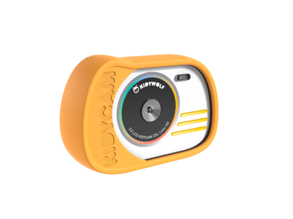 Waterdichte kindercamera Kidywolf Kidycam oranje
