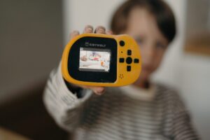 Kidycam Blue Oranje voor kinderen vanaf 3 jaar