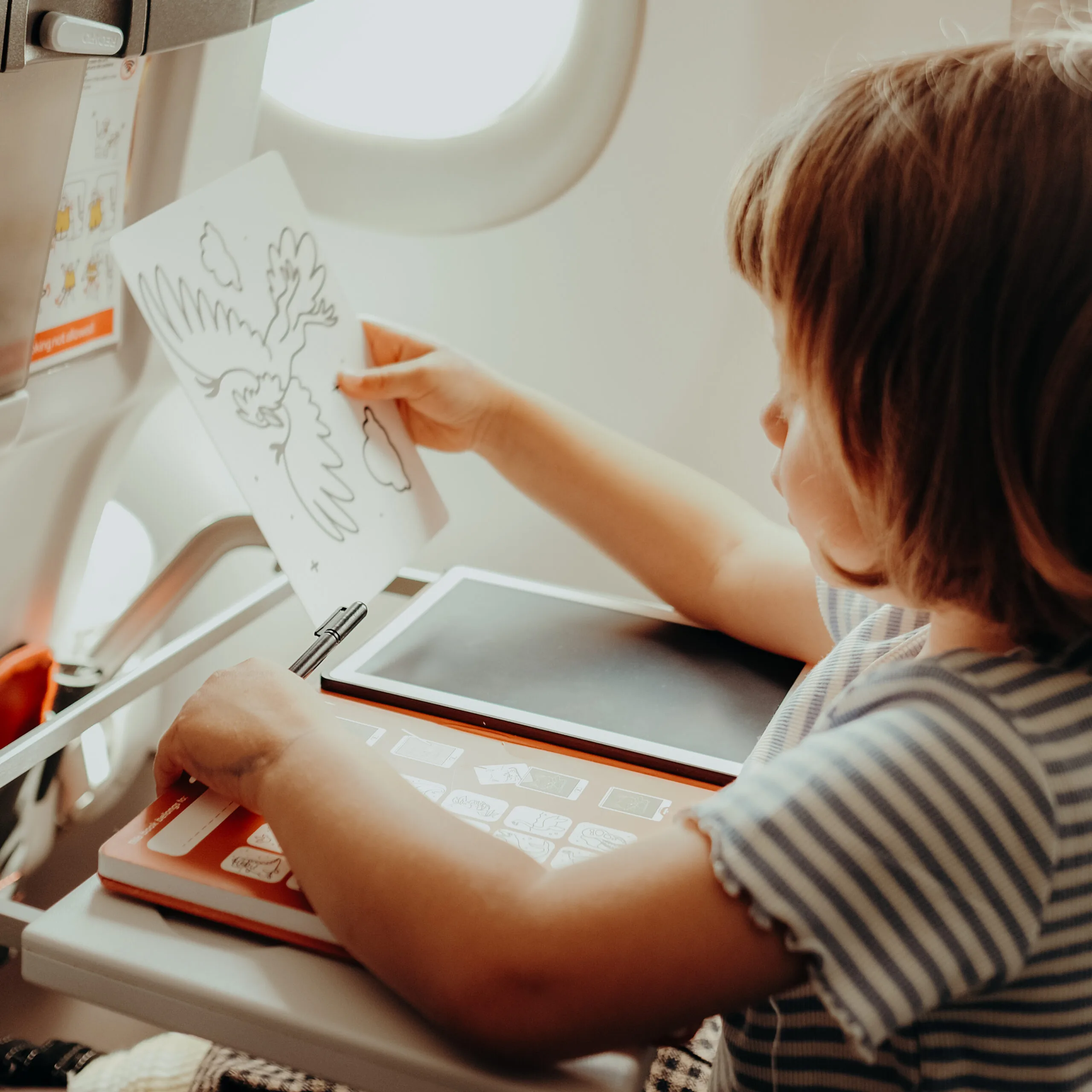Lichtgevend Kidywolf tekentablet voor kinderen