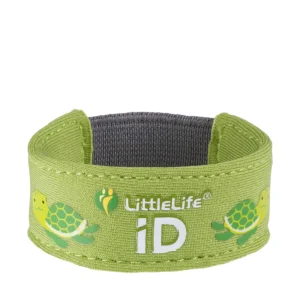 SOS polsbandje kind voor veiligheid op vakantie. Schildpad SOS armbandje