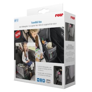 Travelkid Reer Praktische opbergbox voor boeken en speelgoed op de achterbank