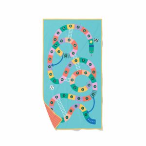 Quut strandhanddoek L (180 x 100 cm) - Slangen & Ladders