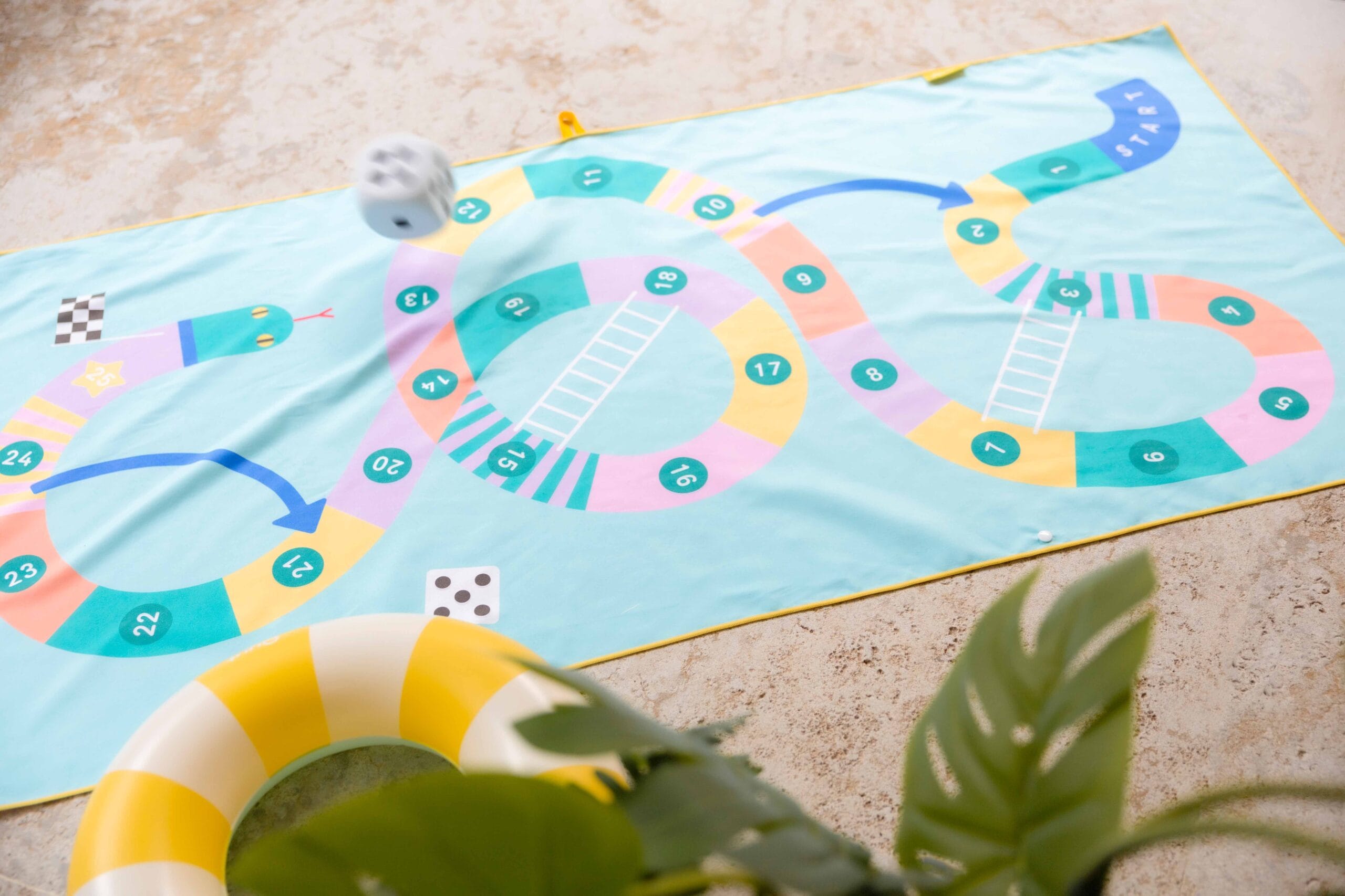 Quut- strandhanddoek slangen & ladders L (180 x 100 cm) - Afbeelding 6