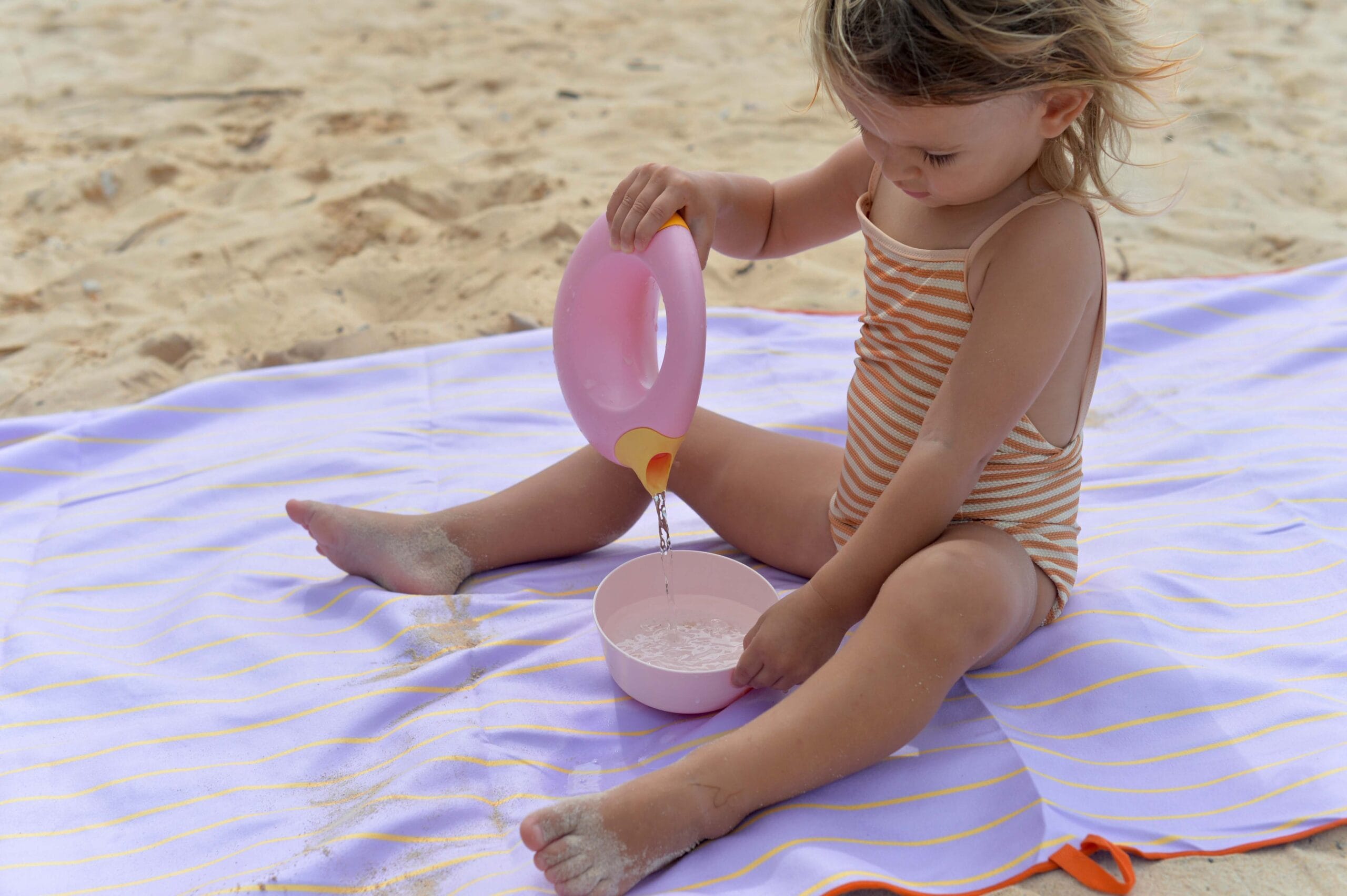 quut sneldrogende handdoek voor kinderen en kleurrijke