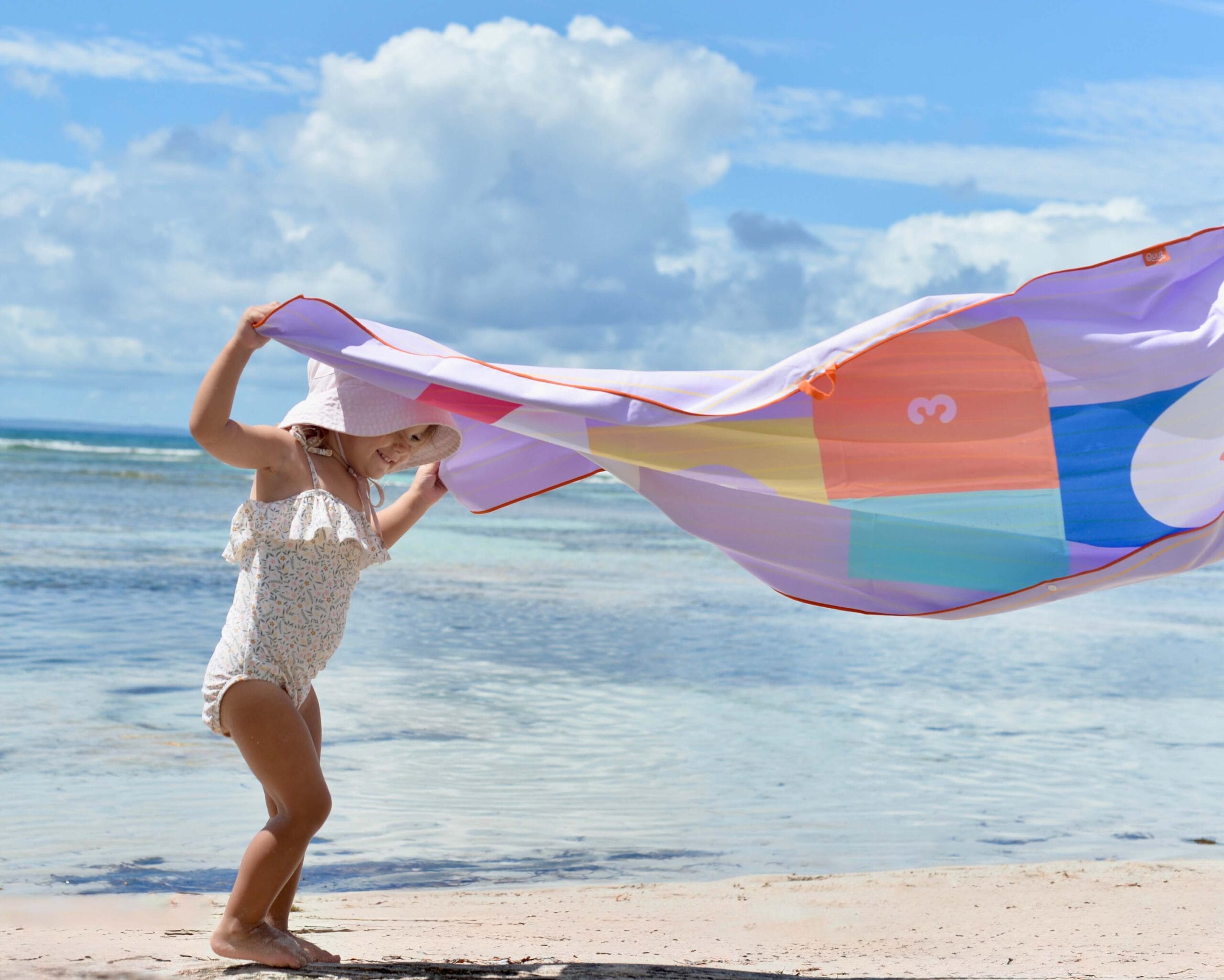 quut strandhanddoek voor kinderen met hinkelspel