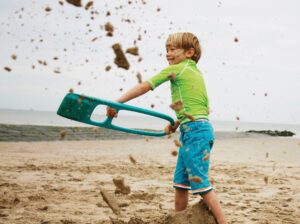 Quut-Scoppi-Lagoon veilige zandschep voor kinderen