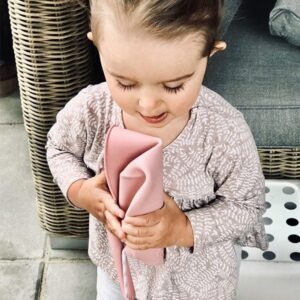 oprolbare srunch kinderemmer, zand en strandspeelgoed emmer van 100% silliconen