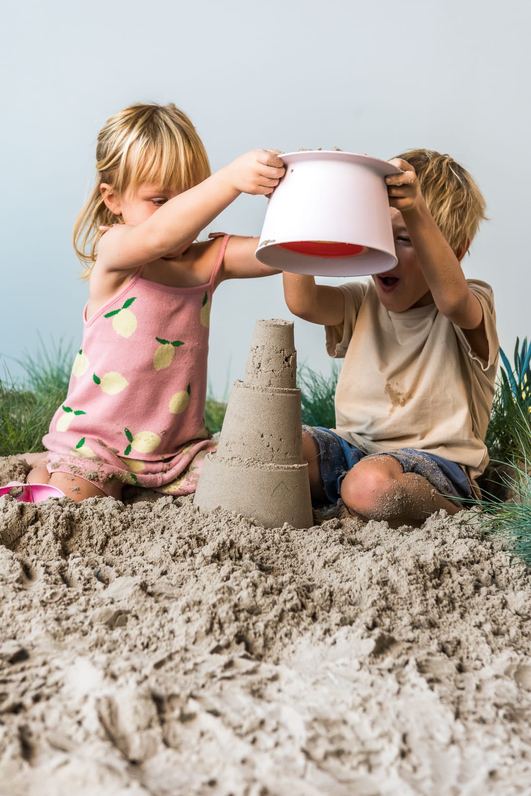 Geen instortende zandkastelen meer - Quut Alto strandspeelgoed