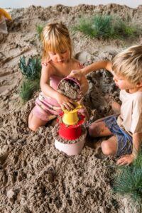 3-delige zandvormen set - eenvoudig stevige zandkastelen bouwen