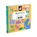 Janod magneti stories magneetboek dinosaurus - 30 stuks - 3+