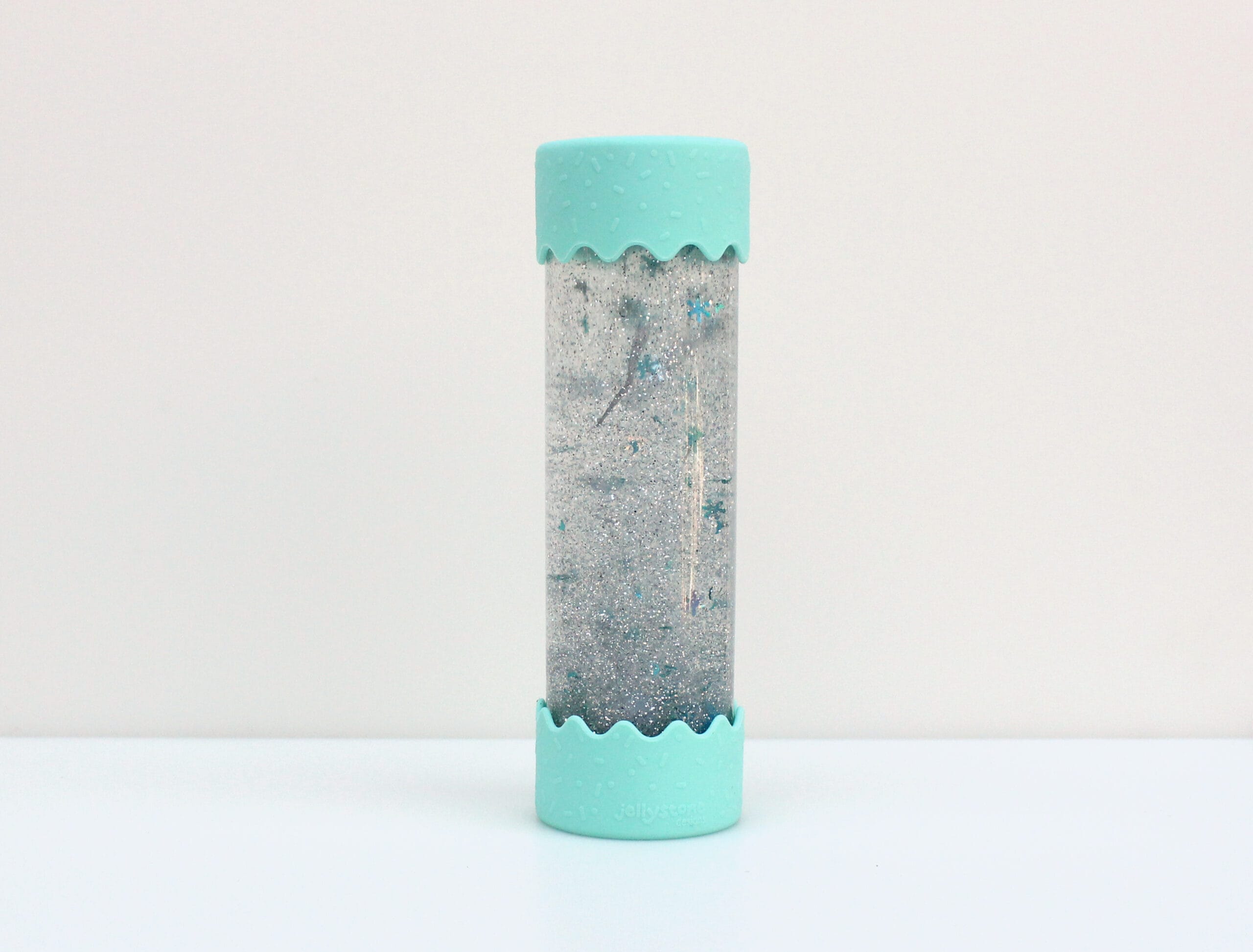 Jellystone_Designs_Baby_ rustgevende fles baby kleur mint