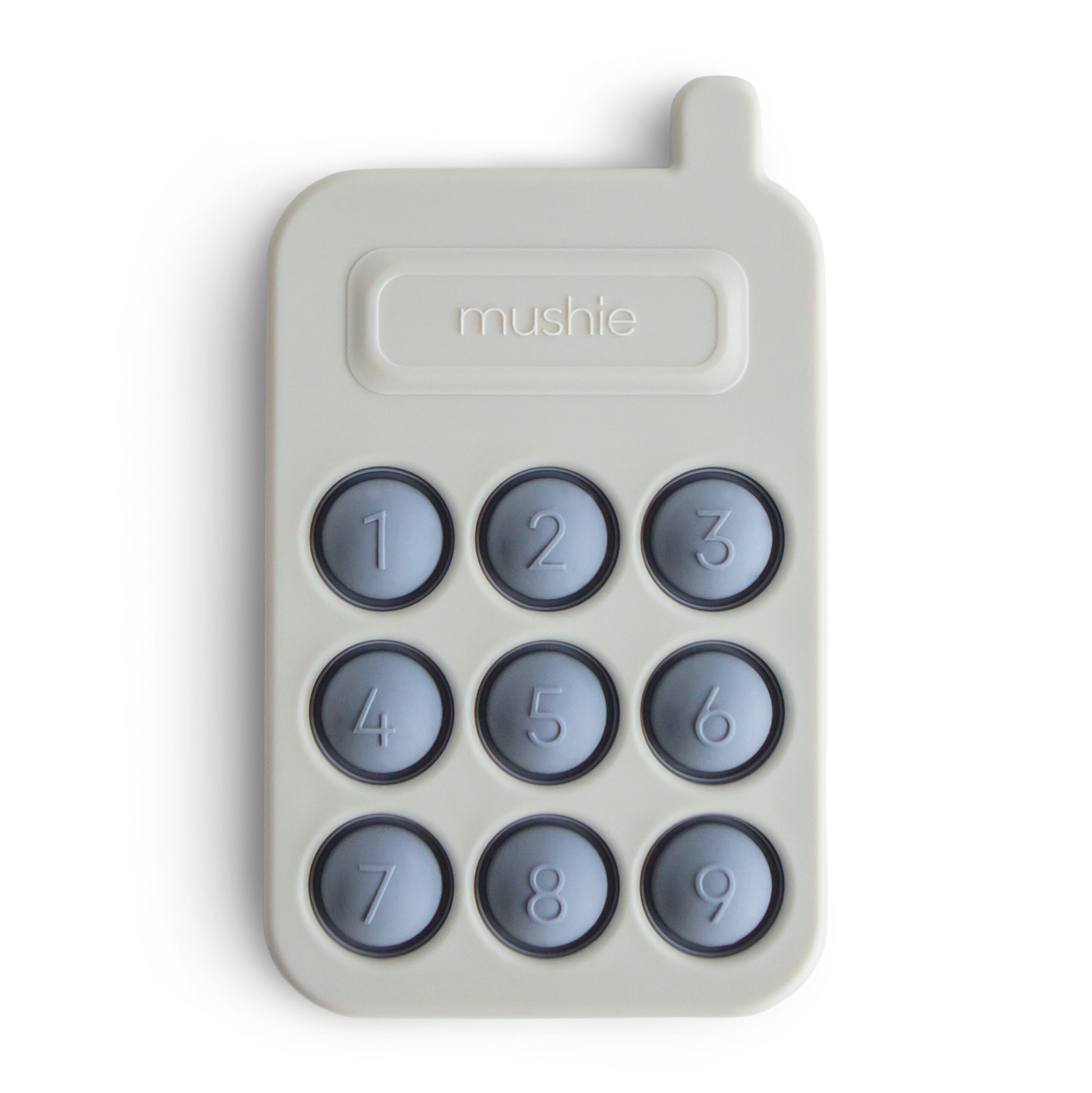 Mushie_sensorische speelgoed telefoon press toy tradewinds