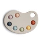 Mushie- sensorisch speelgoed paint palette 10 mnd +