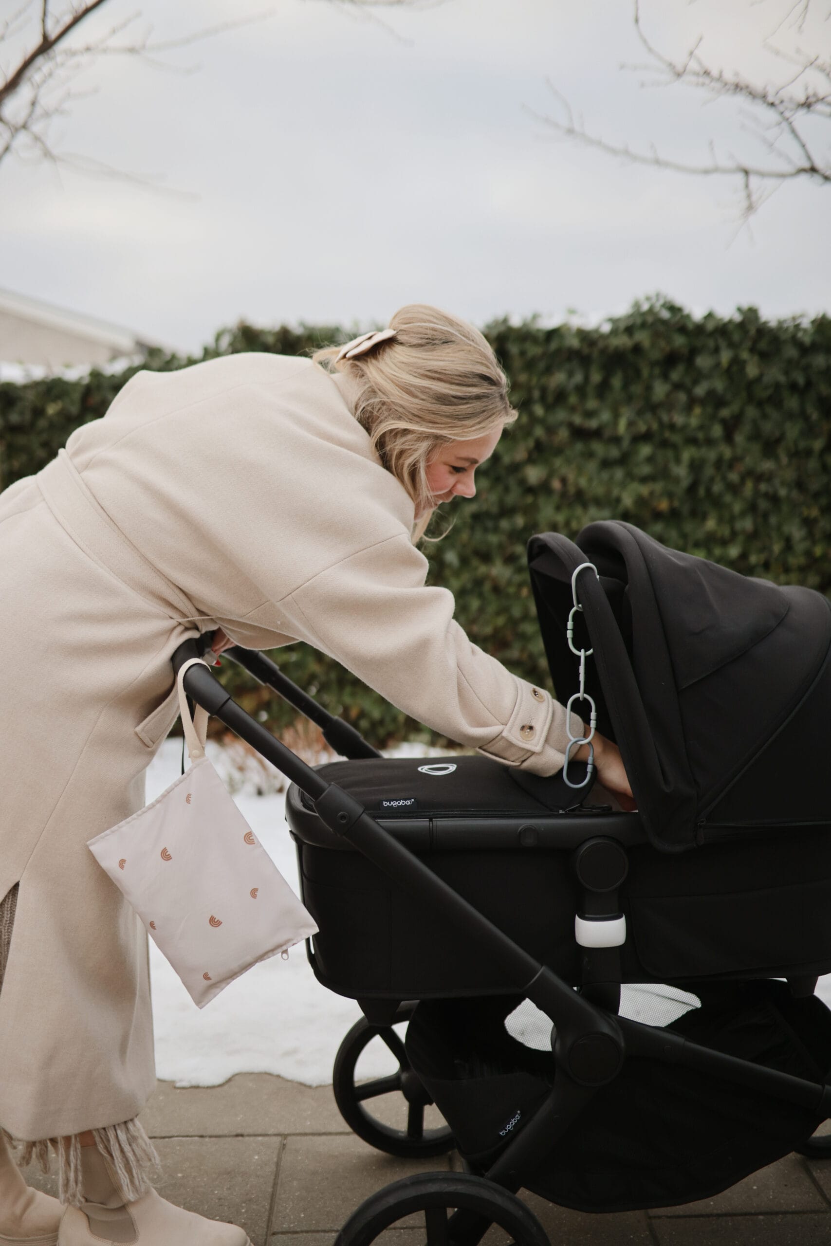 Muschie Waterbestendige opbergzakken voor aan de kinderwagen