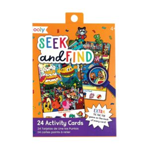 OOLY Zoek en vind spel met 24 papieren activiteitenkaarten - 4+