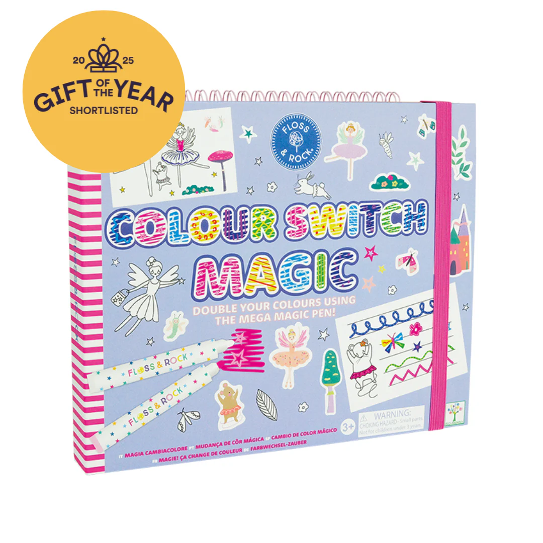 Floss & Rock -magisch kleurboek colour switch renchanted