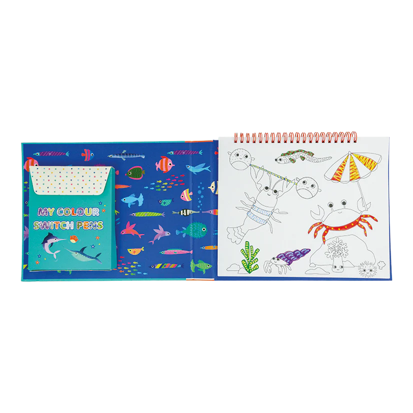 floss-rock-colour-switch-ocean tekenen en kleuren met magische pen