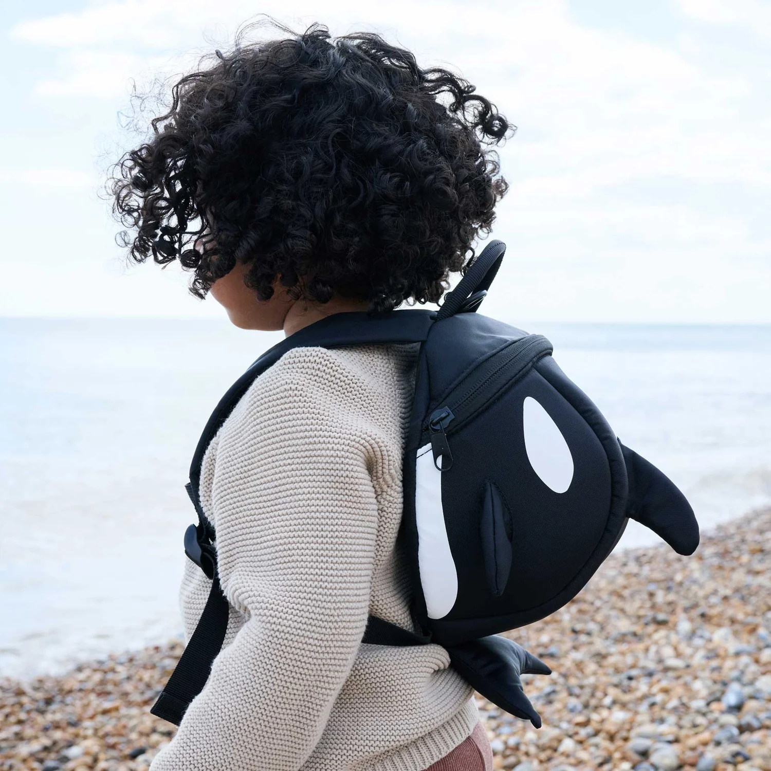 Little Life - rugzak met afneembaar kindertuigje orca- 2L rugzak met looplijn kind