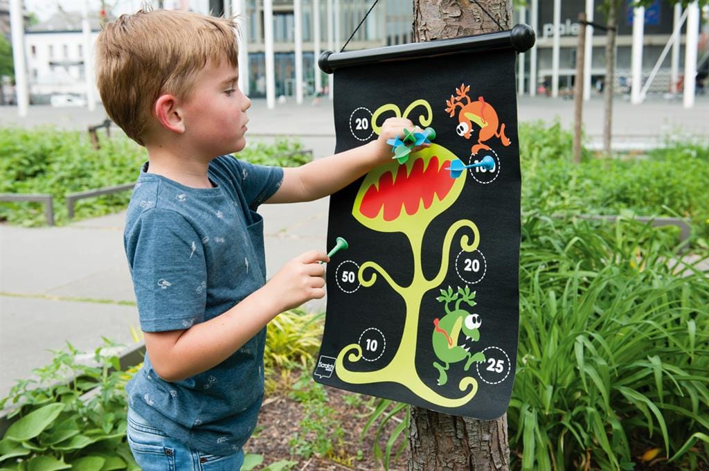 scratch europe magnetisch dartspel dubbelzijdig monsters