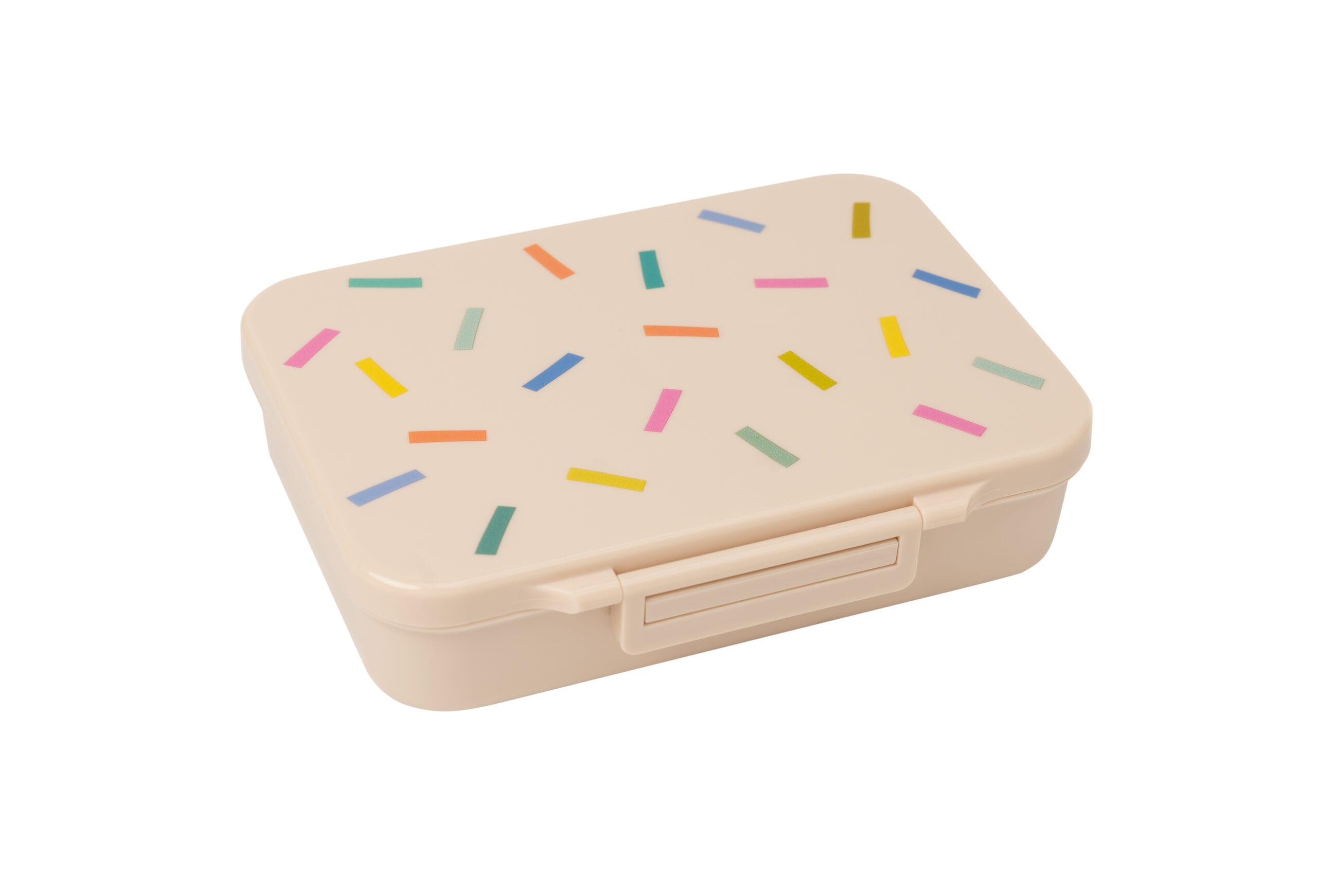 the cotton cloud tritan bento lunchbox confetti