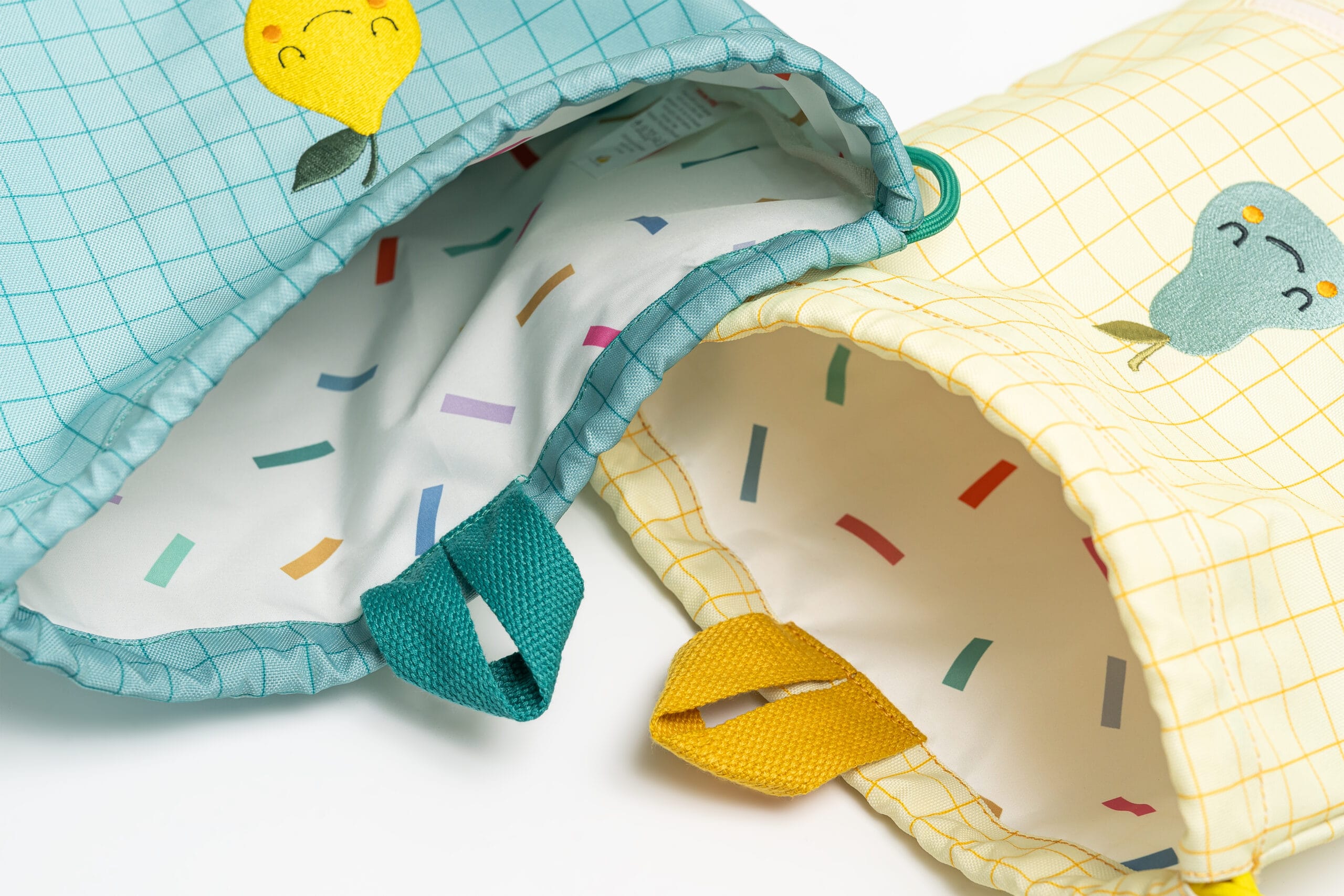 the cotton cloud lola de citroen duurzame trekkoord rugzak voor kinderen