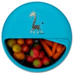 Carl Oscar - bentodisc giraffe turquoise- 18 x 5 cm