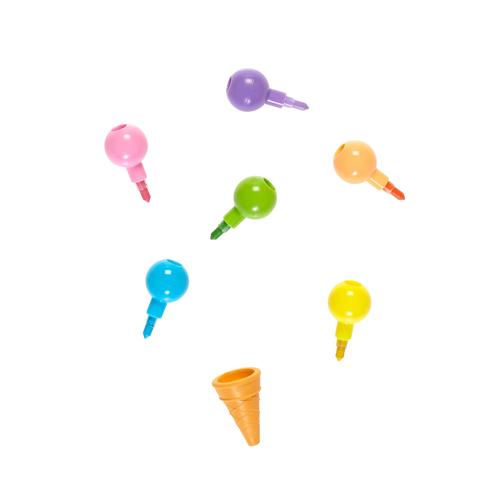 Ooly Rainbow Scoops stapelbare kleurpotloden