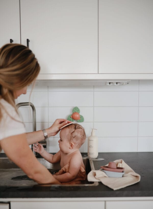 Mushie baby spinner diner