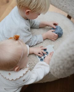 baby pop-it speelgoed mushie