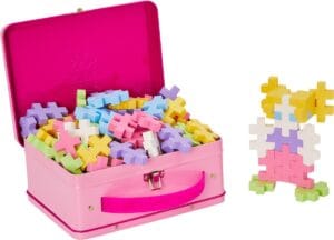 Plus_Plus_BIG_metalen_reiskoffer_70 stuks_pastel