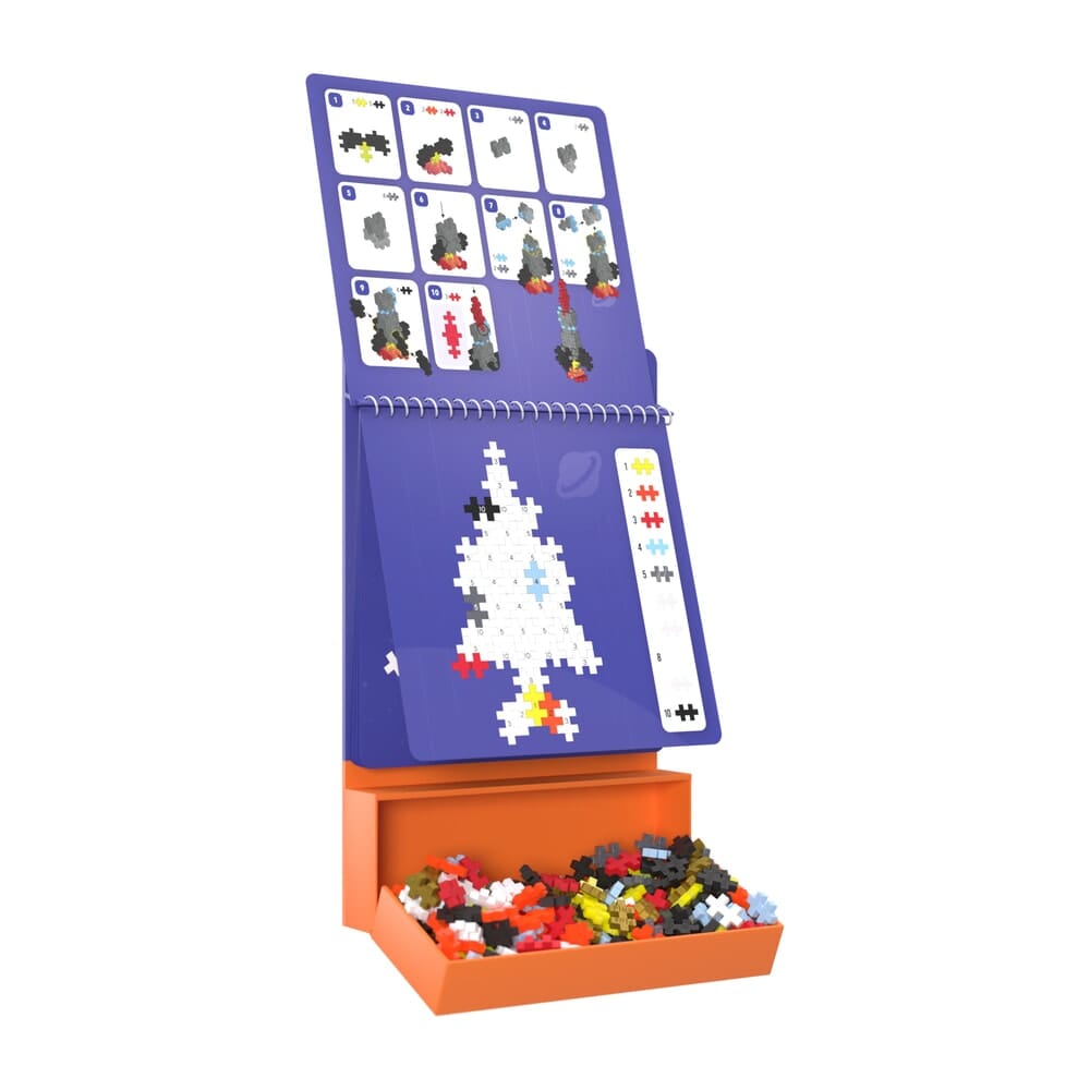 Plus_plus_activity_pad_ruimte_125 _stuks. plus plus space puzzel en bouwset