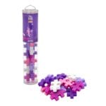 Plus Plus BIG glitter - 15 grote bouwstenen in koker - 1 t/m 4 jaar