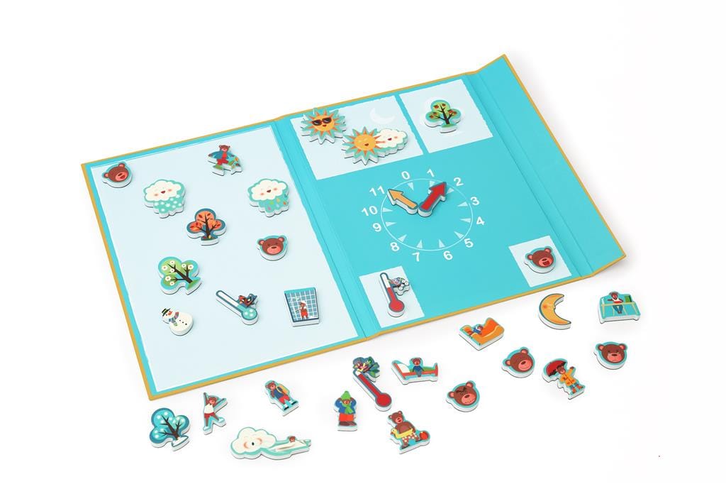 Edulogic Magneetboek dagplanner en weerstation voor kinderen
