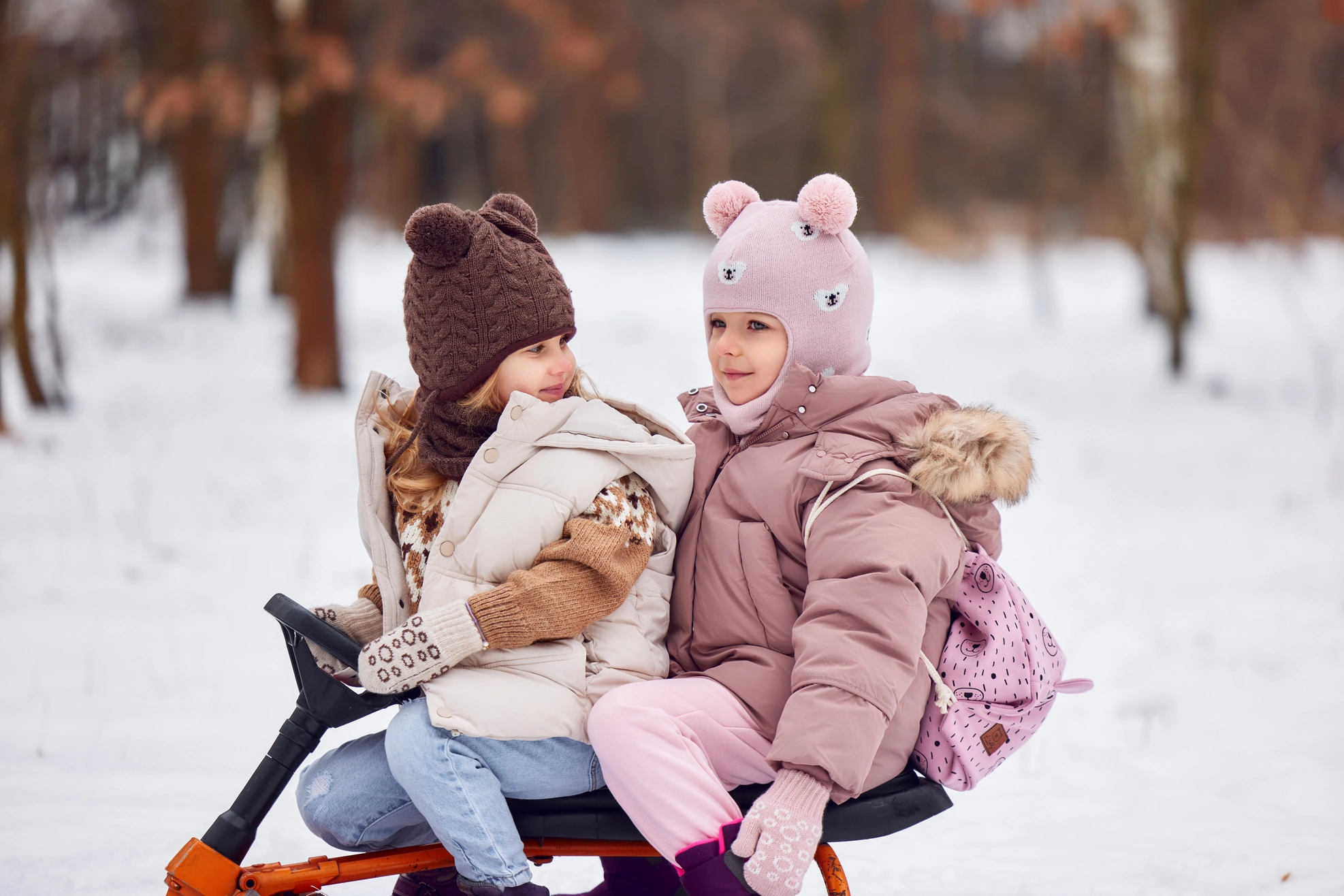 winteraccessoire kinderen gebreide balaclava